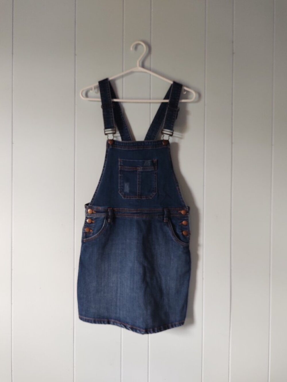 Defrost Denim Bib Jumper